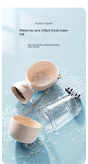 Portable water and food bottle