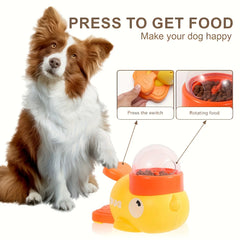 Duck-Shaped Interactive Dog Treat Dispenser