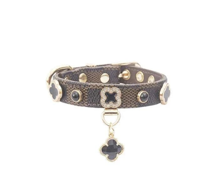 Lucky Clover Luxury Cat & Dog Collar