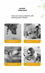 Portable water and food bottle