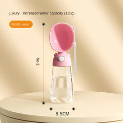 Portable water and food bottle