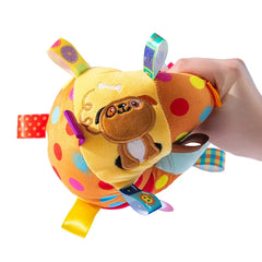 Interactive Ball with Plush Handle & Bells