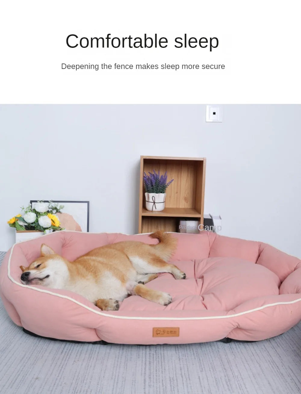 Fluffy Dog Bed