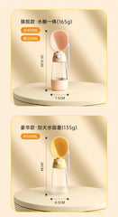 Portable water and food bottle