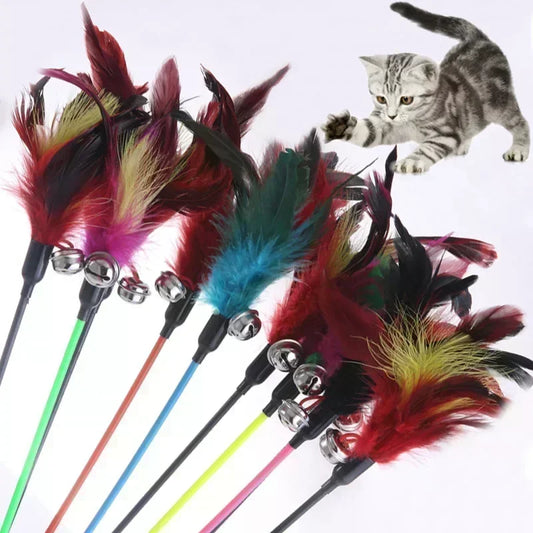 MIXETA- Juguete de plumas para gatos
