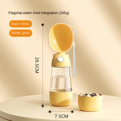 Portable water and food bottle