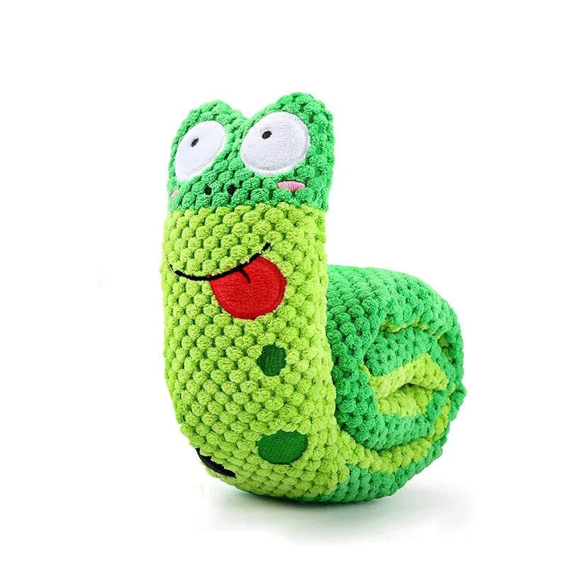 Snail-Shaped Treat Dispenser Toy