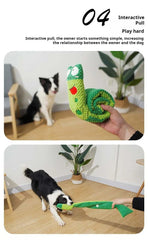 Snail-Shaped Treat Dispenser Toy