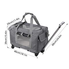 Large Portable Pet Trolley