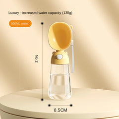 Portable water and food bottle