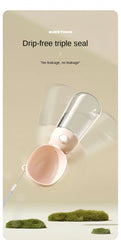 Portable water and food bottle