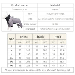 Dog Waterproof Jacket