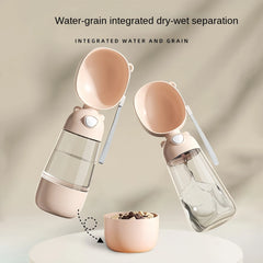 Portable water and food bottle