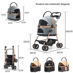 Detachable Pet Stroller