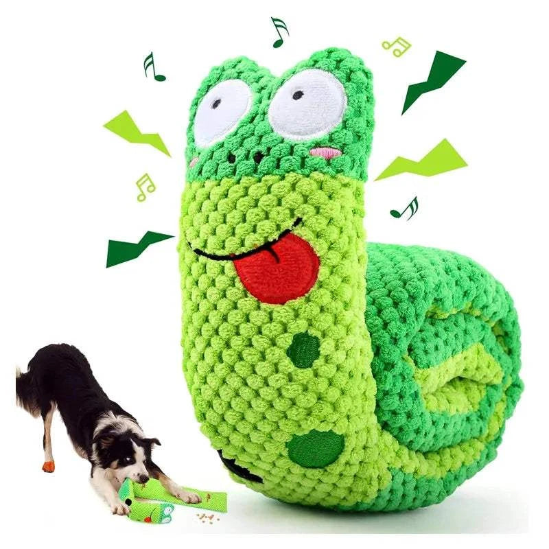 Snail-Shaped Treat Dispenser Toy