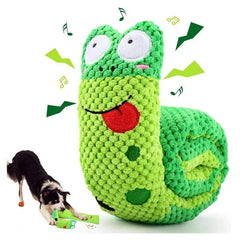 Snail-Shaped Treat Dispenser Toy