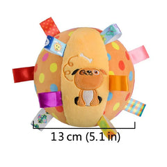 Interactive Ball  with Plush Handle & Bells