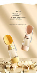 Portable water and food bottle
