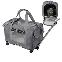 Large Portable Pet Trolley