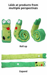 Snail-Shaped Treat Dispenser Toy
