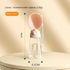 Portable water and food bottle