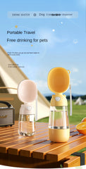 Portable water and food bottle