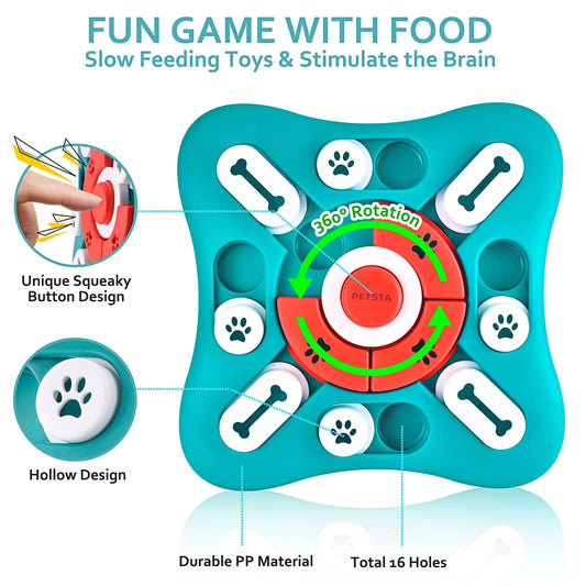 Dog Puzzle Toy – Treat Dispensing