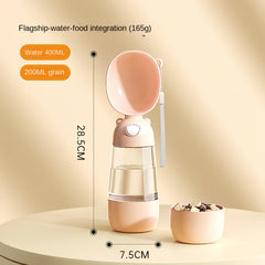 Portable water and food bottle